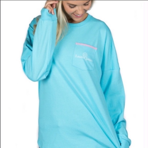 🐞Lauren James - Seersucker Beachcomber Long Sleeve - Picture 2 of 4